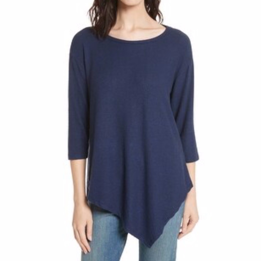 Soft Joie Tammy Asymetrical Hem Tunic Sweater